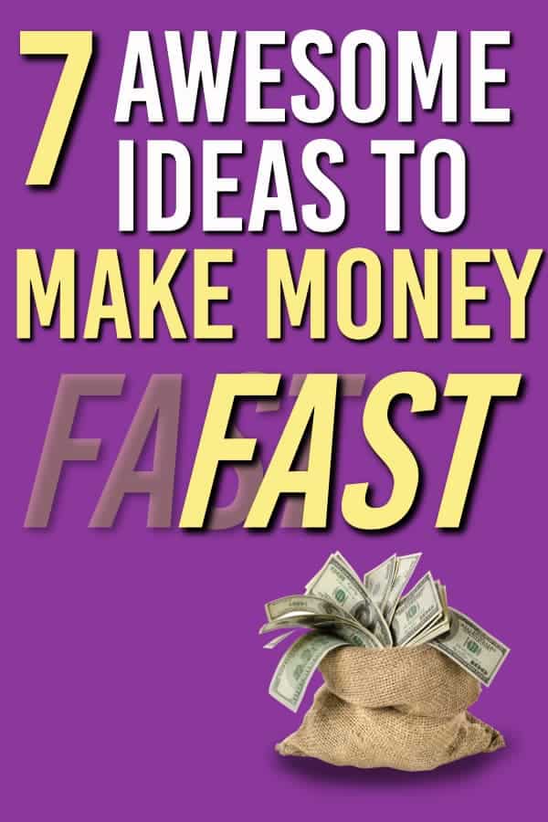 Here are 7 PROVEN ways to make money that you can get started on quickly. | Making Money | Earn extra money |