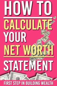 how to calculate your net worth statement