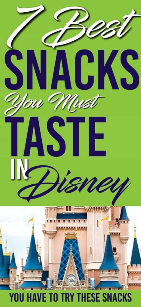 Looking for some great snacks at Walt Disney World? These 7+ snacks and meals are worth every penny. Don't leave the parks with out trying some of these fan favorites | Disney Dining Plan | Disney Snacks |