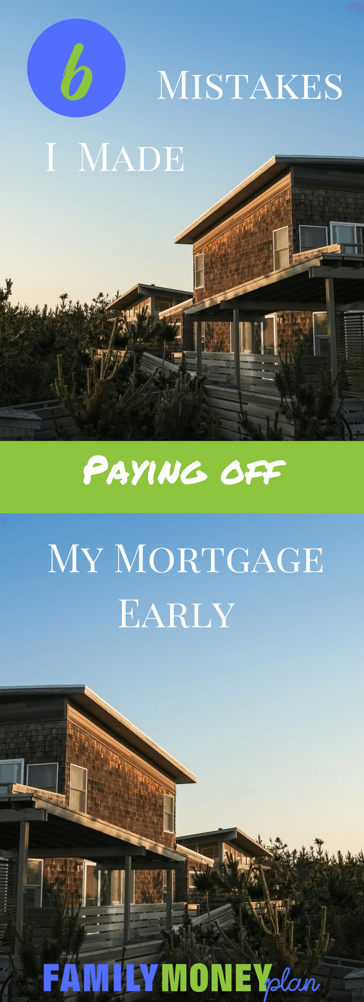 Wondering if paying off your mortgage is the right thing to do? See these mistakes we made paying off our house. |Mortgage and Debt Free |