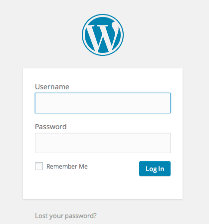 17-WordPress Login