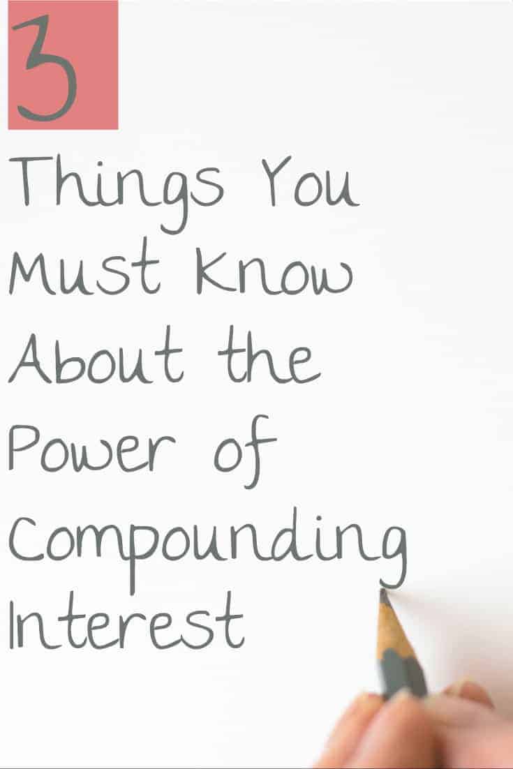 Compound interest is amazing. Here are 3 Things You Must Know About the Power of Compounding Interest | Investing | Money | Compound interest |