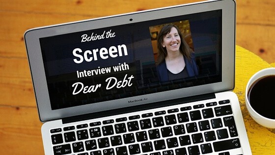 Behind the Screen Interview Series #1 – Melanie of Dear Debt