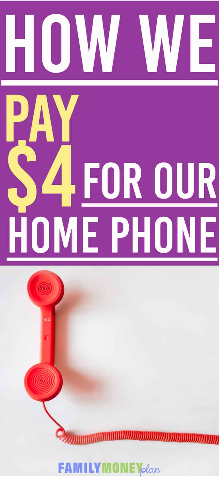 How We Lowered Our Home Phone Costs to $4 a Month. Want to save money on your home phone? Here is how we cut our phone costs by 80%Save money on your home phone | Save on Long Distance Calling | Free home phone line | Saving Money |