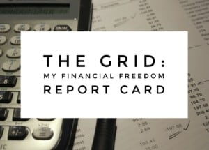 The grid Financial report card