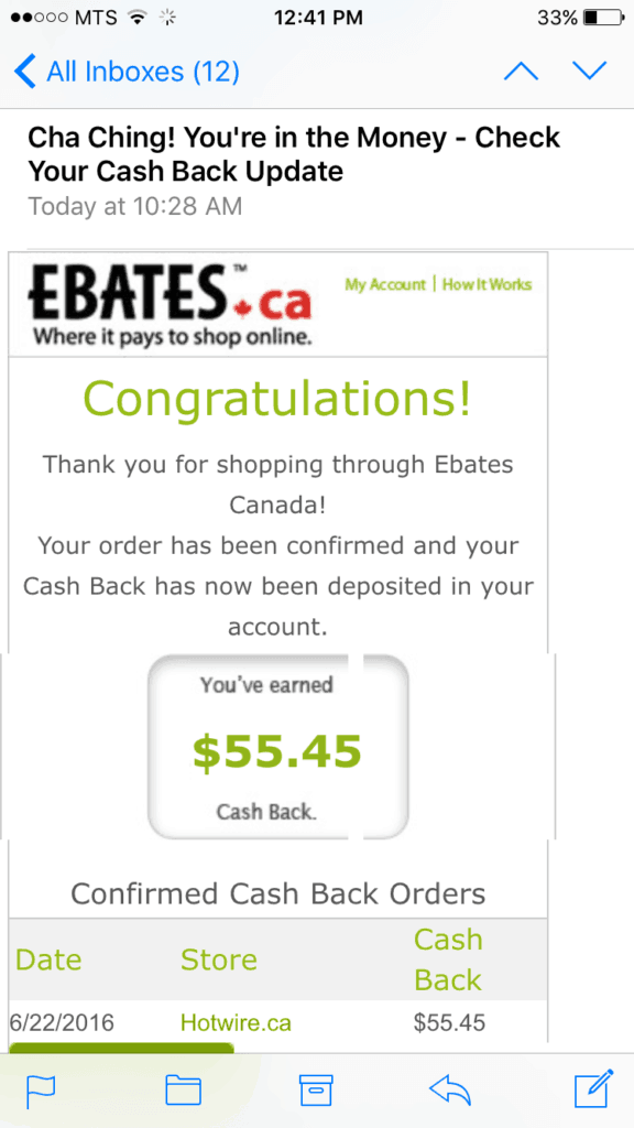 Looking to get more cash back ? Check out our Ebates review and how we used it to save over $100 in a few minutes. #frugal #frugaltips