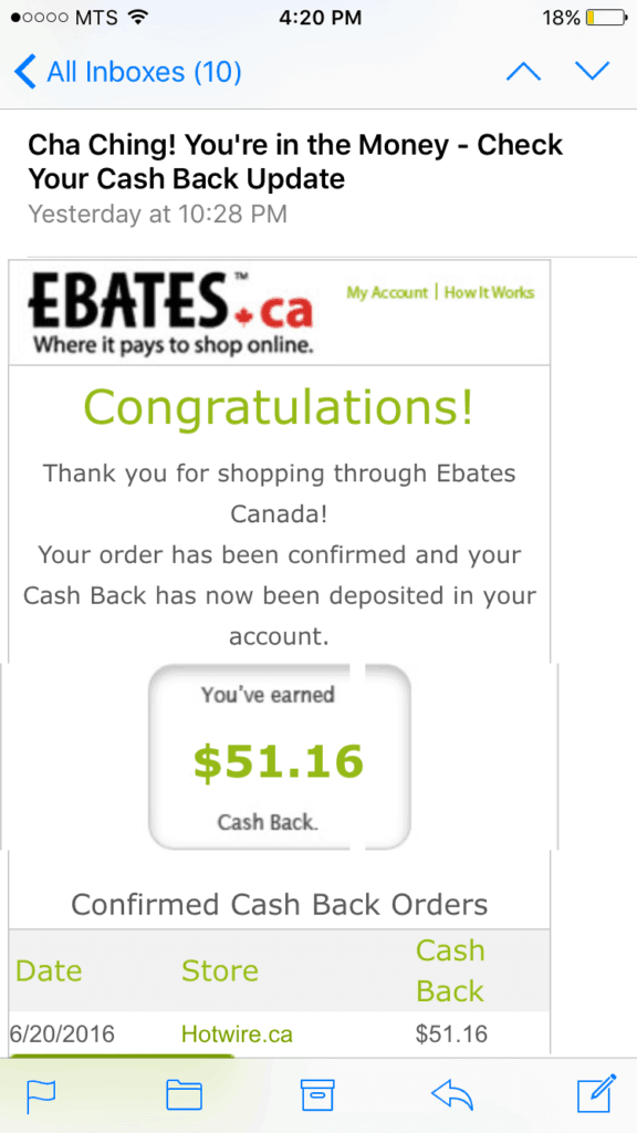 Looking to get more cash back ? Check out our Ebates review and how we used it to save over $100 in a few minutes. #frugal #frugaltips