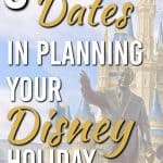 There are 9 main dates you must know for your Disney holiday. Ignore them at your own risk. But plan around them and you can have the trip of a lifetime. |DisneyWorld | Family Trip | Important Disney Dates |