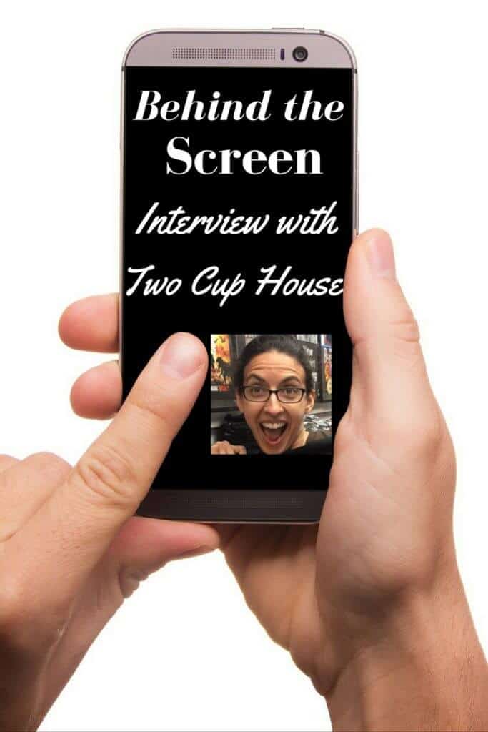 Behind the Screen Interview with Two Cup House I have another first for you this week. 2 for the price of 1! We are getting to glimpse behind the screen of our first couple Claudia and Garrett of Two Cup House.