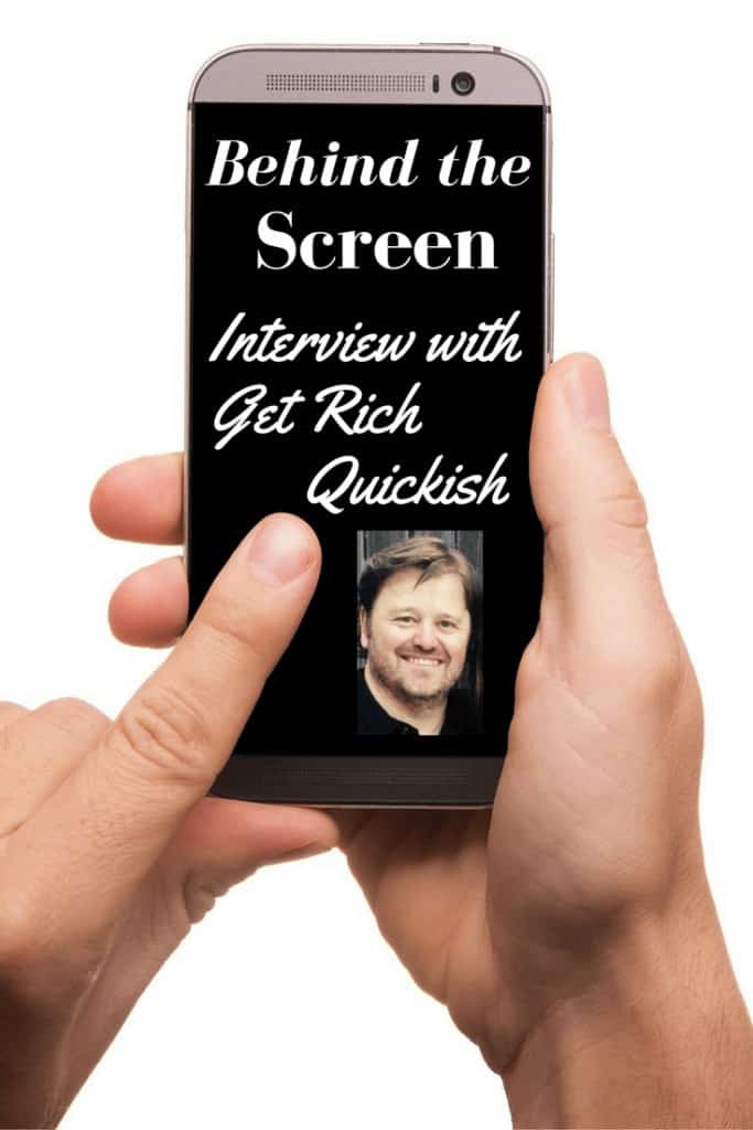 behind the screen interview with get rich quickish