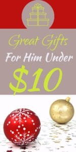 Need some stocking stuffer ideas under $10? Here are some great gift ideas for him that will blow his mind. |Gifts for Him | Christmas gift ideas for him |