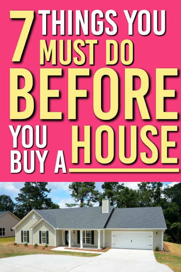 what you need to do before buying a house