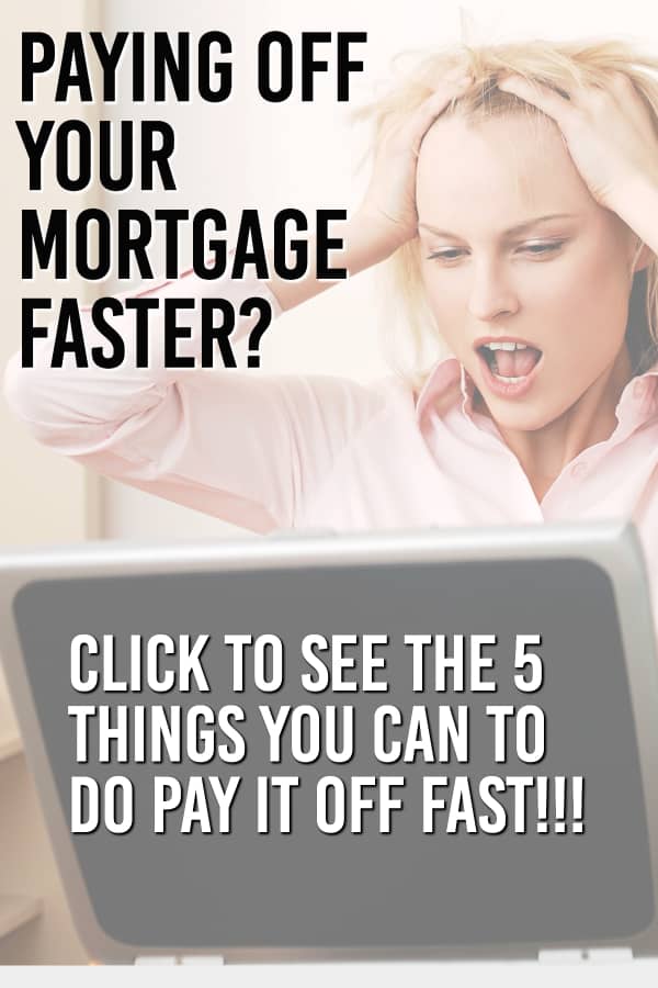 pay off mortgage in 5 years