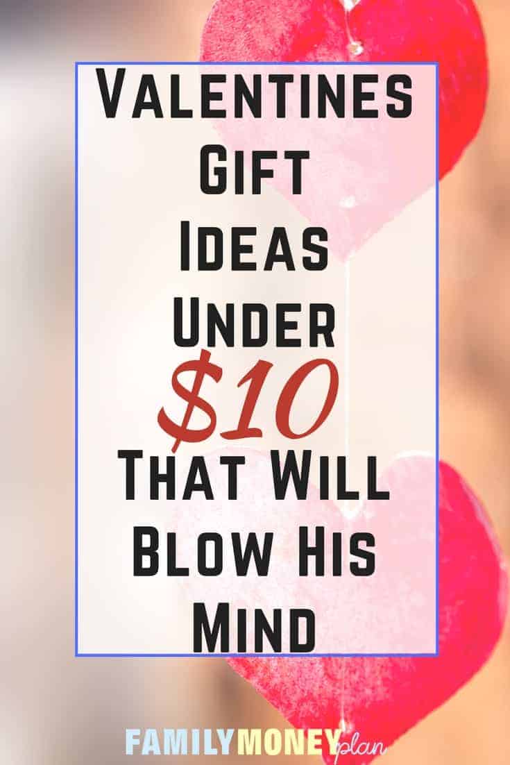 Looking for some last minute gift ideas under $10 for the guy you just don't know what to get? Here are over 15 great $10 gift ideas for guys. | Valentine's Day Gifts | Gifts for Guys |