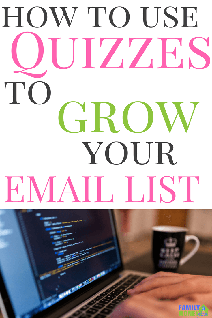 Quizzes are an amazing way to build your email list | Grow Email Lists | Quizzes | Blogging |