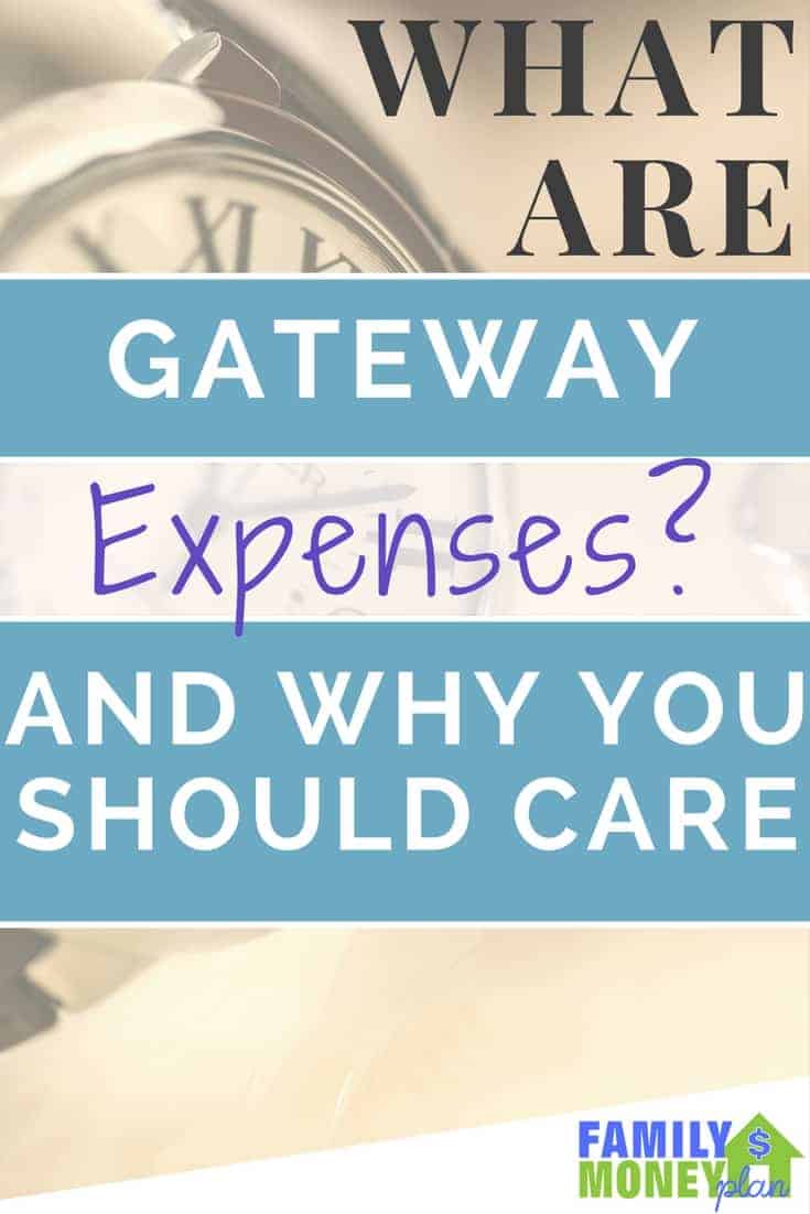 Ever bought something (I'm looking at you renovations!) and had it lead to more and more expenses you have been a victim of gateway expenses. Here's how to stop them |Spending Money | Saving Money |
