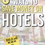 ways to save on hotels