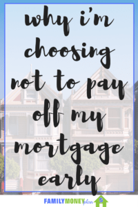 why i'm choosing not to pay off my mortgage early | Mortgage Debt | Why not to Pay off mortgage
