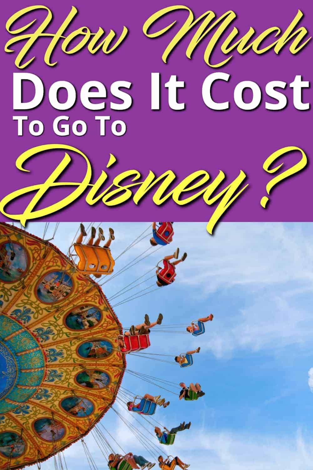average cost of a trip to disney world for two