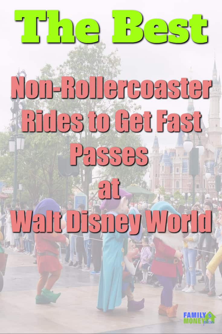 Best Rides at Walt Disney World for People Who Don't Like Rollercoasters | WDW | Fast Pass plus| Rollercoaster |