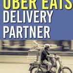 Need a way to earn extra money but want to do it in your spare time? Become an Uber Eats driver. It's easy to get started here's what you need to know | Uber Eats Delivery Program | Earn Extra Money |
