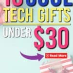 tech gifts under 30