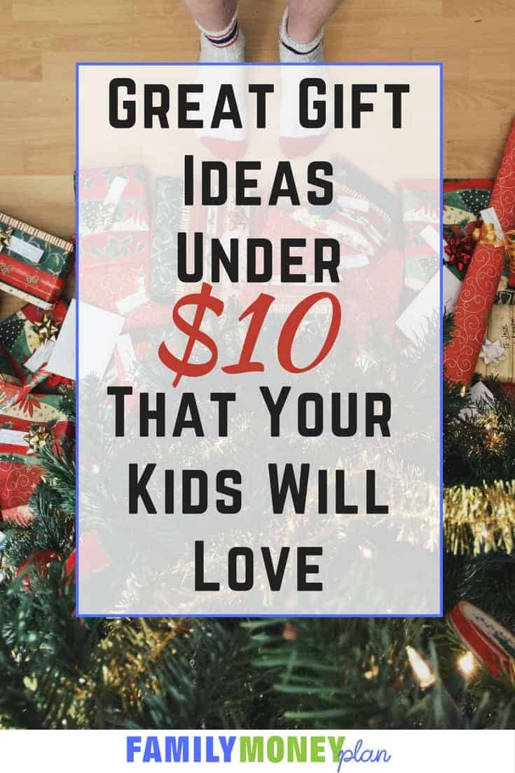 Need some gifts for kids that won't break the bank, here are 10 gifts under $10 that kids will love. | Gifts | Gift ideas |Children