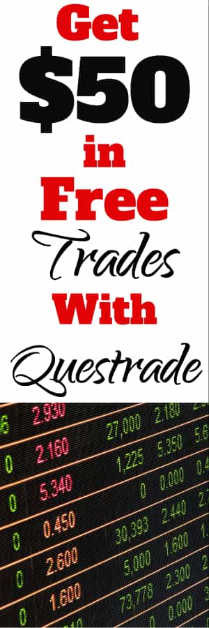 Questrade Review for Canadians and Discount Offer Code for $50 in Free Trades | Start Investing | Self directed investing |
#investing #bonuscode #bonus offer