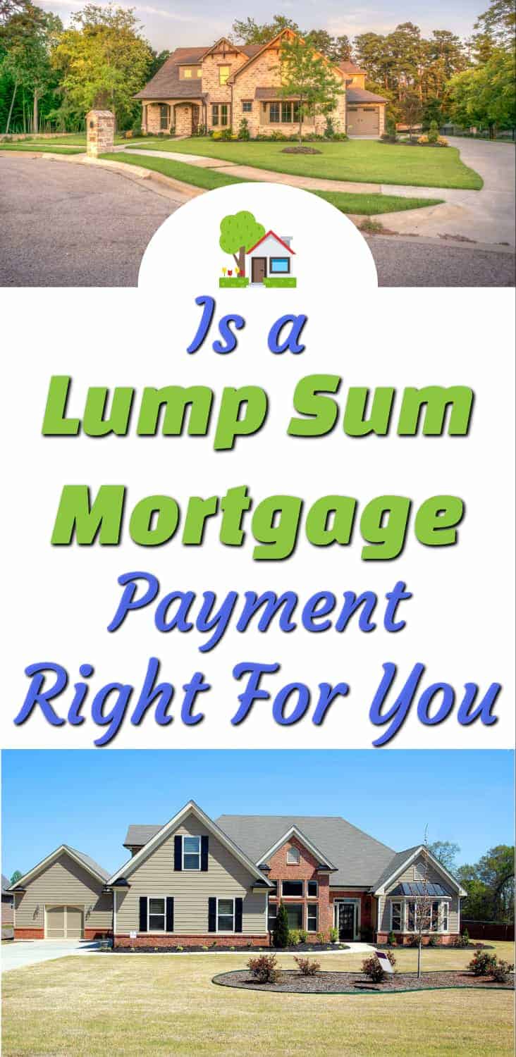 lump sum payment mortgage calculator