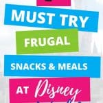 Looking for some great snacks at Walt Disney World? These 7+ snacks and meals are worth every penny. Don't leave the parks with out trying some of these fan favorites | Disney Dining Plan | Disney Snacks | Disney Meals |