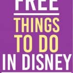 Need a day away from the lines? Here's 6 free things to do in disney springs | Free Things Disney World | Disney Springs | Free Chocolate |
