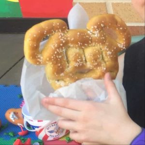 mickey mouse pretzel