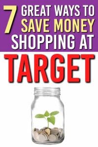 Looking for some money saving tips at Target? Here's 7 Surefire Target Shopping Tips. These are Great Ways to Save Money at Target |Saving Money | Shopping Tips | Target | #shopping #tips #frugal #personalfinance #money