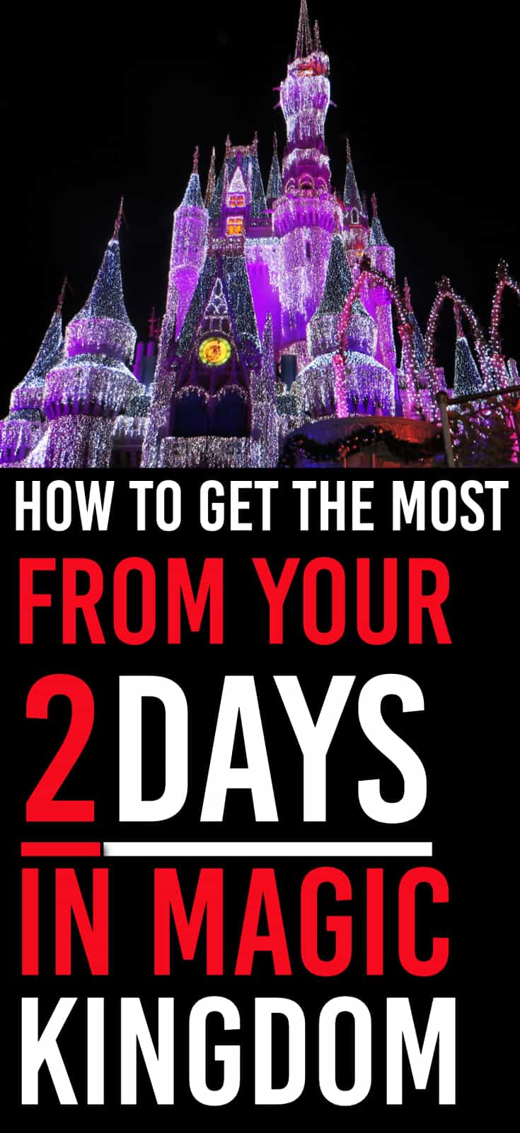 How we made it to most of the Magic Kingdom in 2 days. Our plan revealed. How to Get the Most Out Of Your Two Days in the Magic Kingdom. Magic Kingdom 2 Day Plan | #magickingdom #disneyworld #wdw