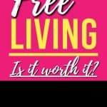 Wondering what living debt free is all about? Here is what it's like for a family of 4 living debt free and find out if it's really worth it | Debt Free | Debt Free living |