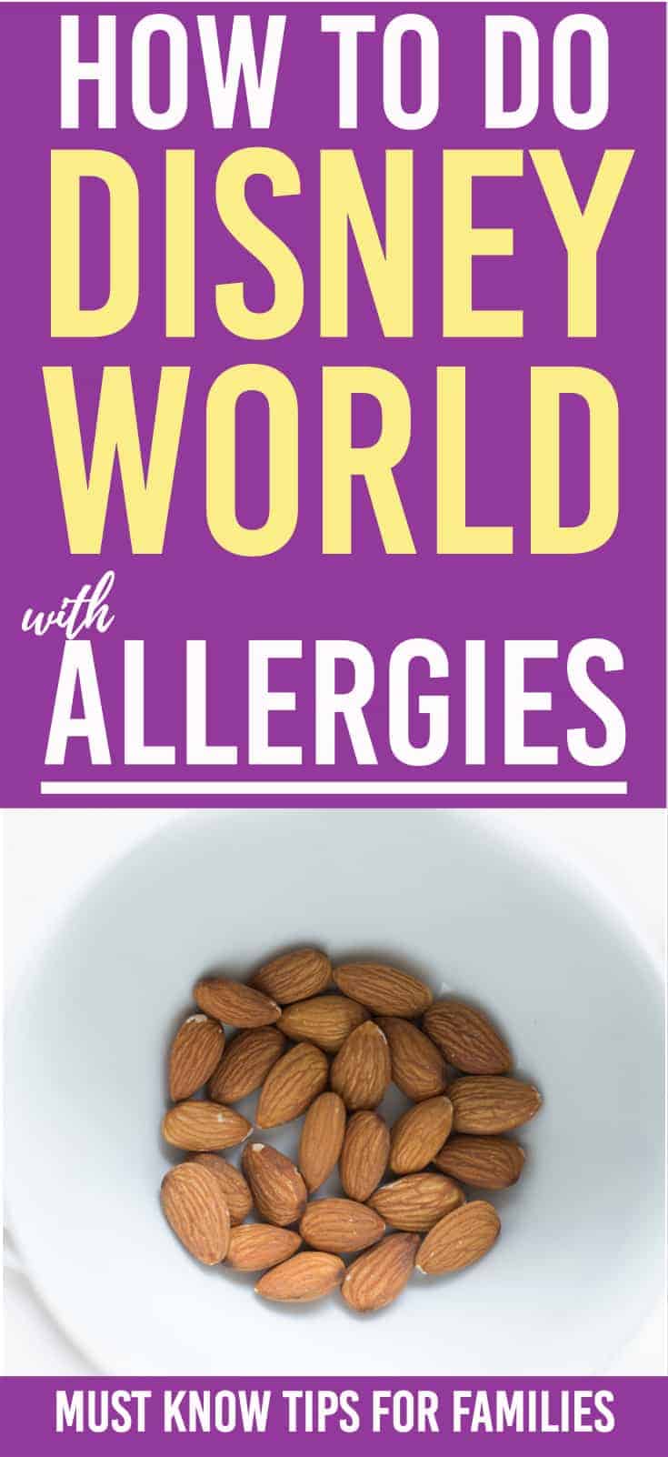 Disney world with food allergies can be a challenge | Here is how we managed our trip to Walt Disney World and still managed to eat in all the restaurants. | Disney World Food Allergies | #allergies #disney #disneyworld #wdw #magickingdom #epcot #travel #traveltips #travelling