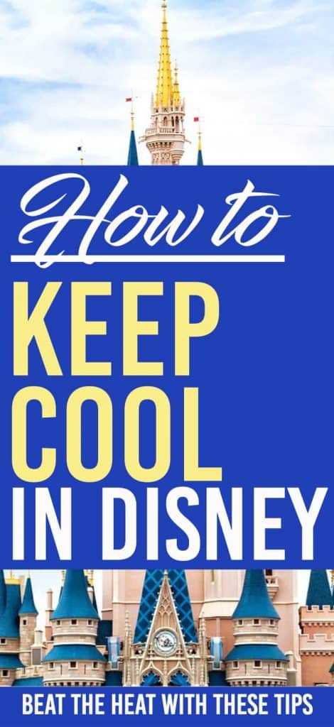 Staying cool at Disney World: How to Keep Cool in the Florida Heat. These tips will keep you cool when you hit the parks in the hot summer months | Staying cool at Disney |