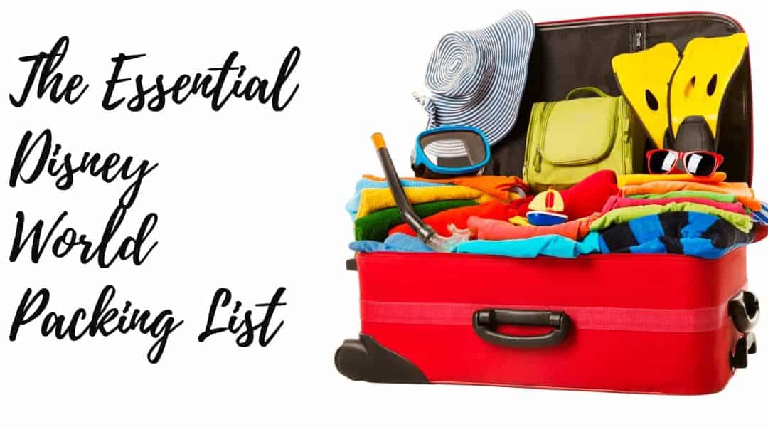 disney world packing list free printable 2020