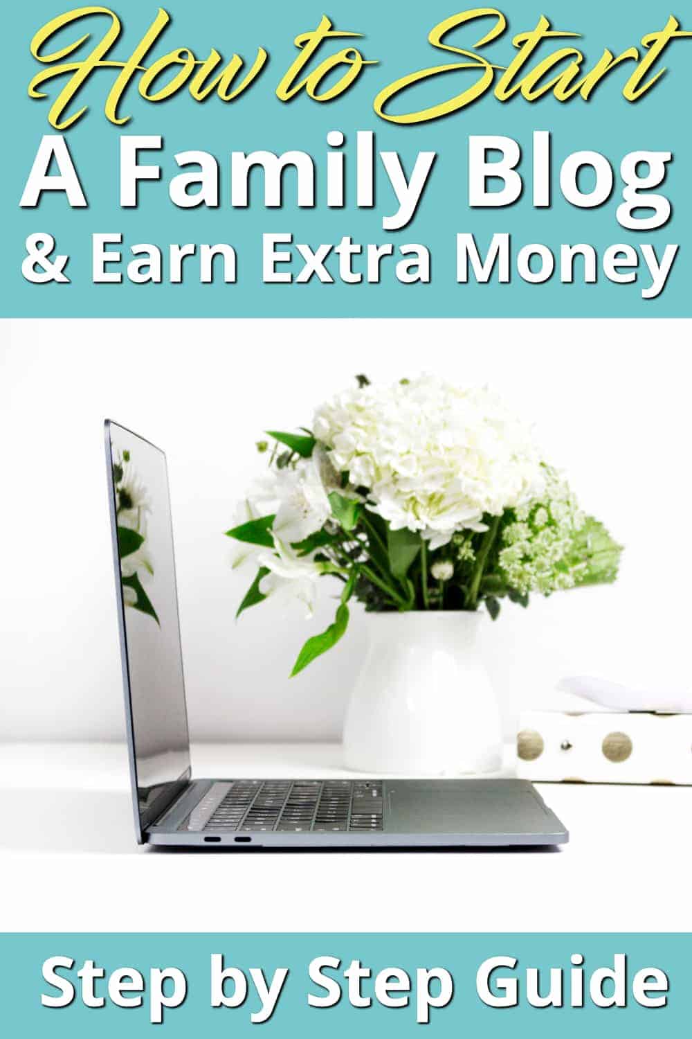 Have you ever thought of starting a family blog to share your stories with family and friends? Wondering how to start a blog quickly Here's how with step by step instructions and a video. Blogging can open the doors to amazing things. Ours has given us an income and led to life changing opportunities. Here's how to start your blog. #blogging #extraincome #sidehustle #money #onlineincome