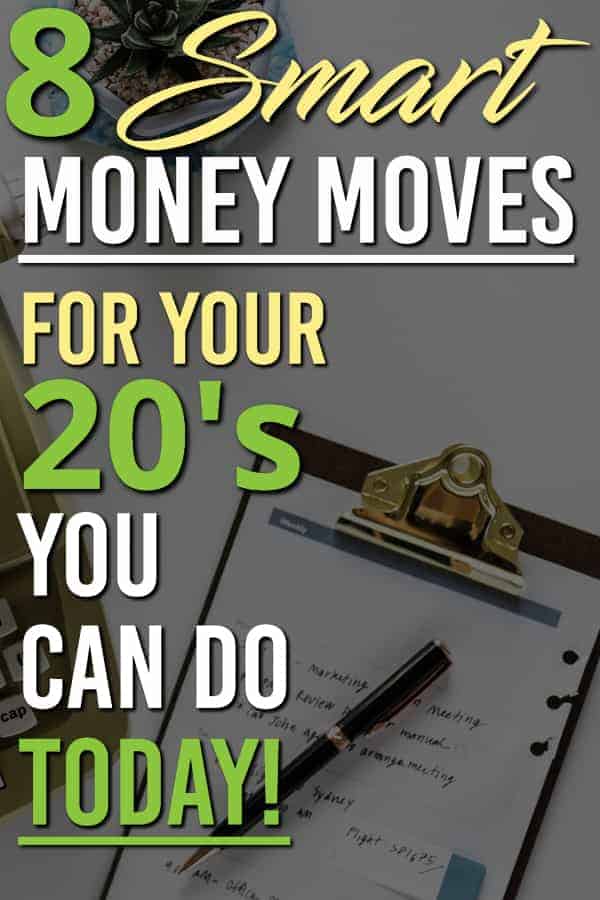 Looking to thrive with your money in your twenties? Here are 8 great money tips for your 20s to get you started on the right financial path! These 8 items are keys to getting ahead financially in your 20s