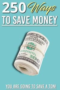 250 Ways to save money. Here is an amazing collection of places you can easily save money. Some of these easy frugal living tips you can get started on in the next few minutes. These ideas are perfect for anyone wanting to cut their bills, live frugally and save more money. #frugal #savemoney #personalfinance #money #finance #savingmoney #frugaltips #frugallivingtips #frugalliving