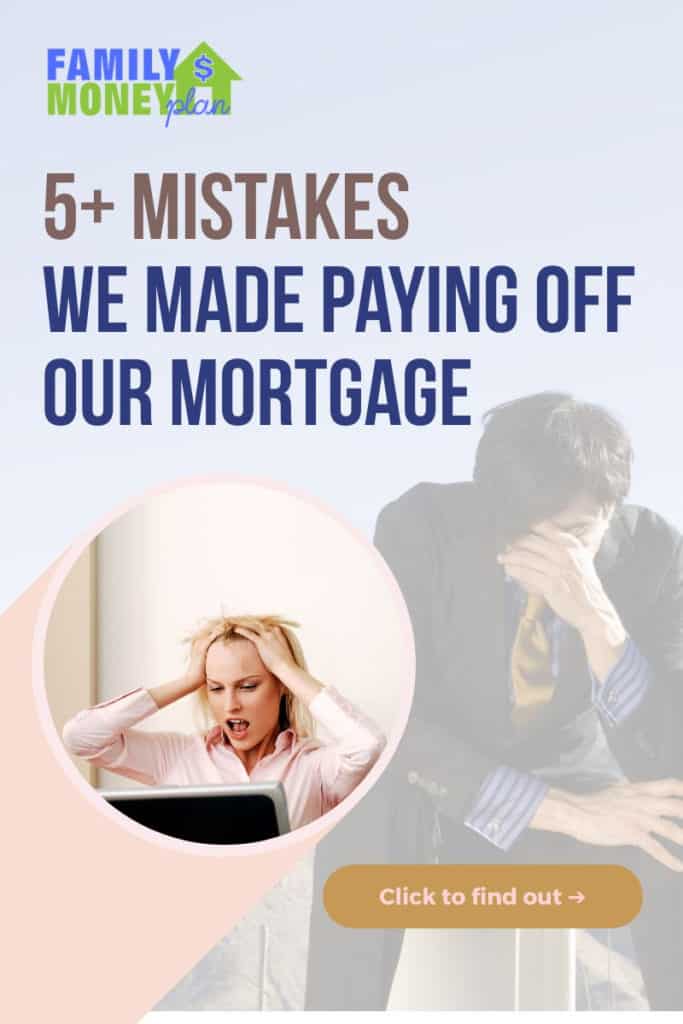 mortgage mistakes