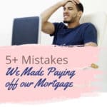 dumb mortgage mistakes