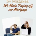 mortgage mistakes
