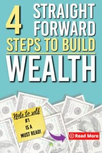 Wondering how you get started building wealth? Here are the 4 steps that you can take to get started on building wealth so you can create a better future for yourself. #money #wealth #personalfinance