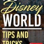 disney world tips and tricks