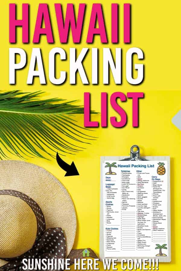 Hawaii Packing List Everything You Need for an Island Vacation