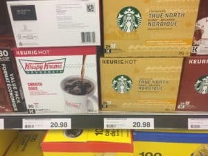 Compare unit cost when comparing k cups