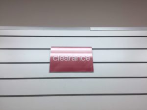 End of Aisle Clearance